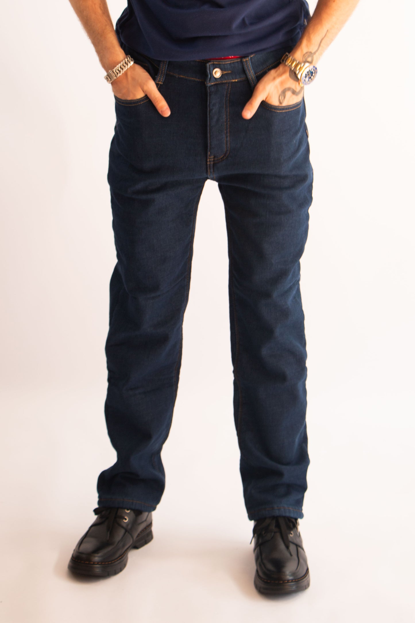 THE ELIANO FLEECE LINED TROUSERS